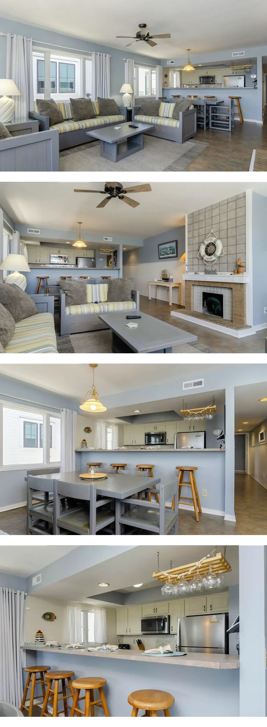 3BR Ocean Front Condo Near Johnnie Mercer’s!