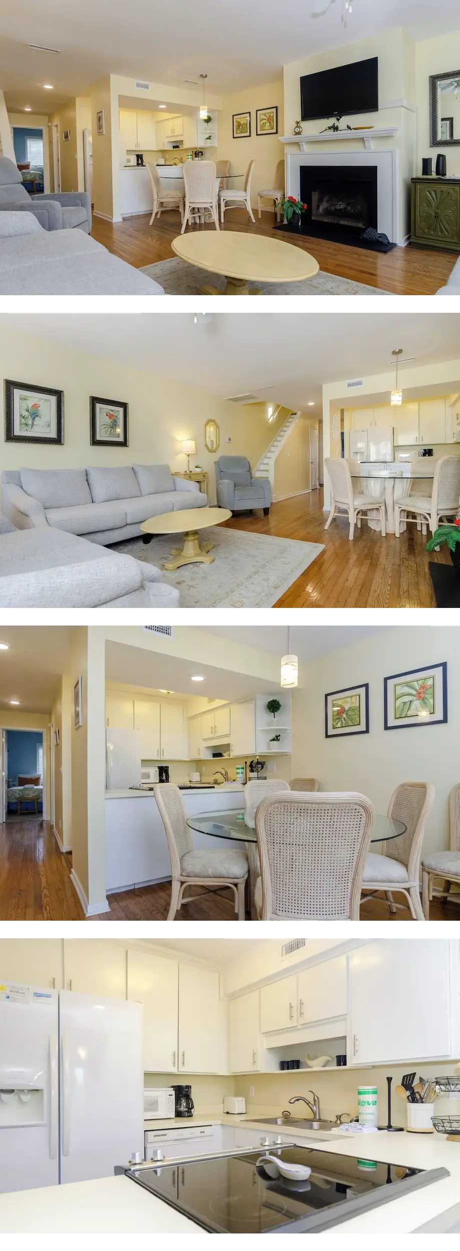 Spacious 3BR Townhome 1 Block to Johnnie Mercers!