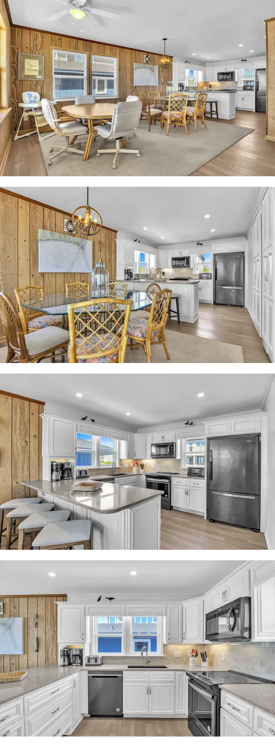 Yorkshire: Wireless internet, oceanfront porch and deck with walkway to beach.