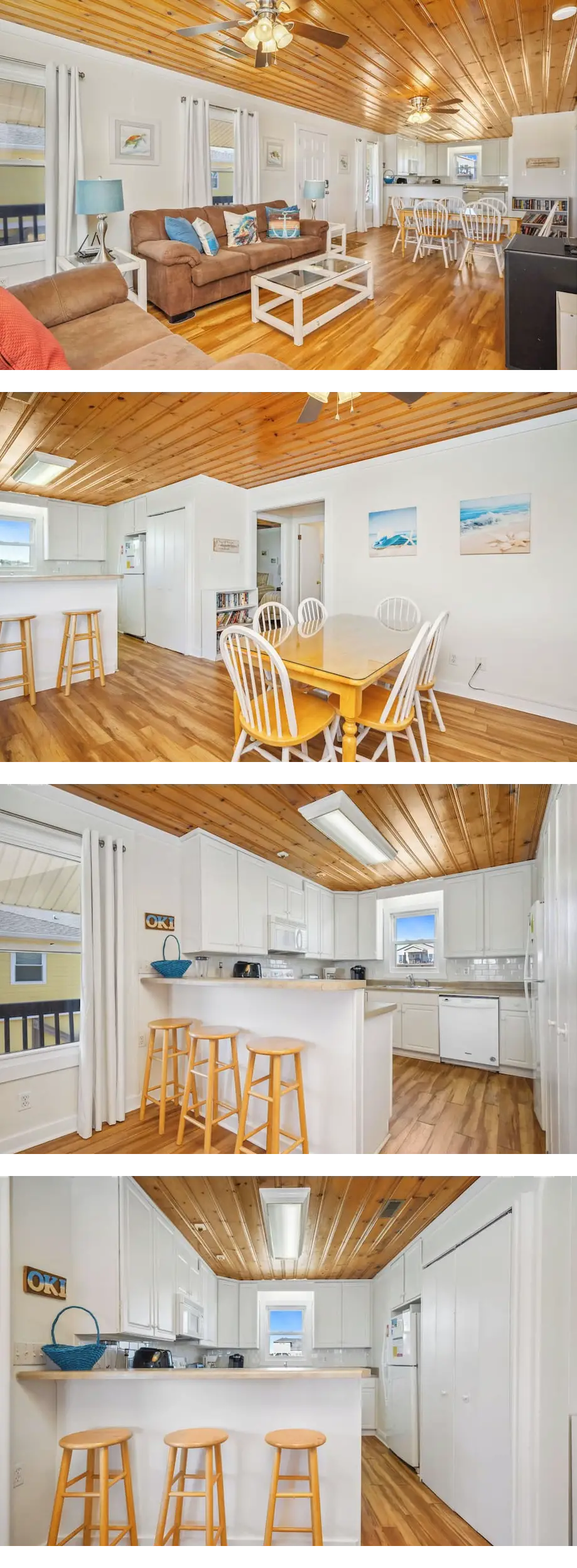 A Beach Music Paradise: Dog-friendly Island Home with Ocean Views and Easy Beach