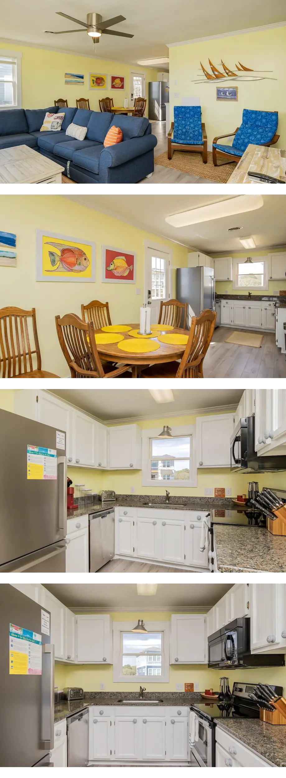Gull Cottage: Oceanfront House in Yaupon Beach near the Oak Island Fishing Pier
