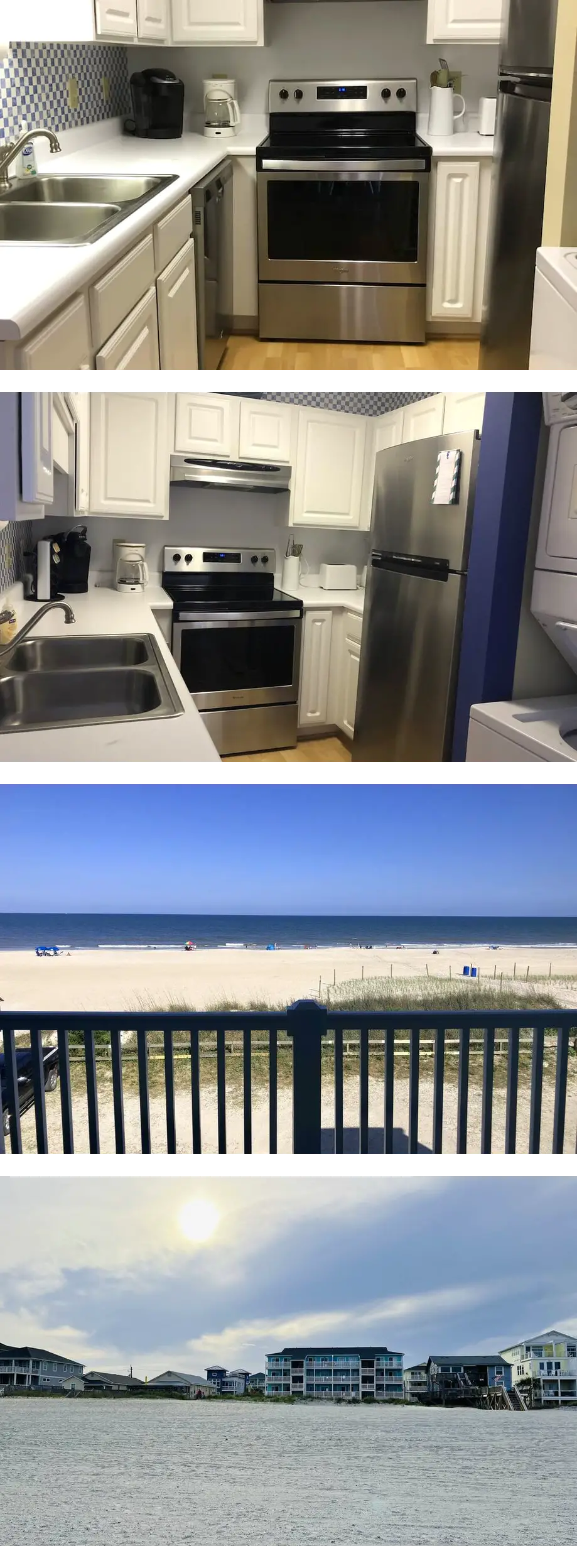 Four Winds, Carolina Beach Oceanfront Condo, North End
