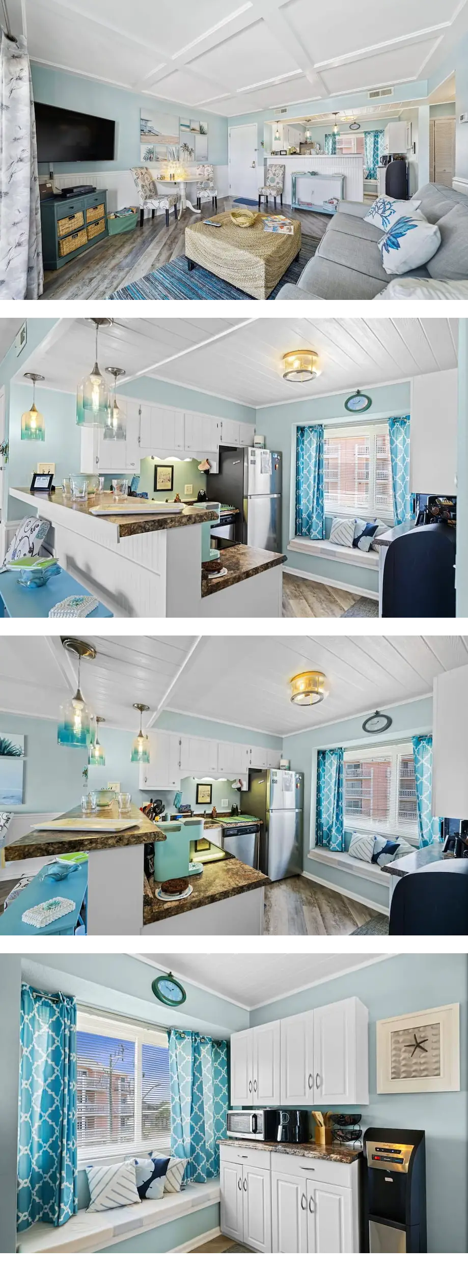 OCEANFRONT CONDO, BEACH EQUIPTMENT, LINENS, BIKES ALL INC.