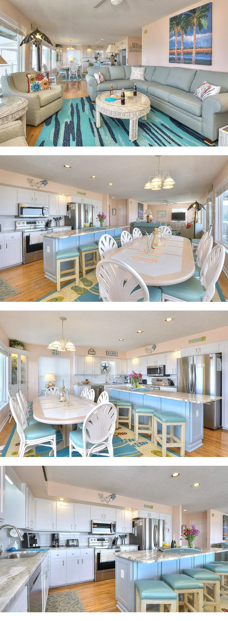 BEAUTIFUL 6 BR OCEANFRONT HOME WITH PRIVATE HEATABLE SALTWATER  POOL.