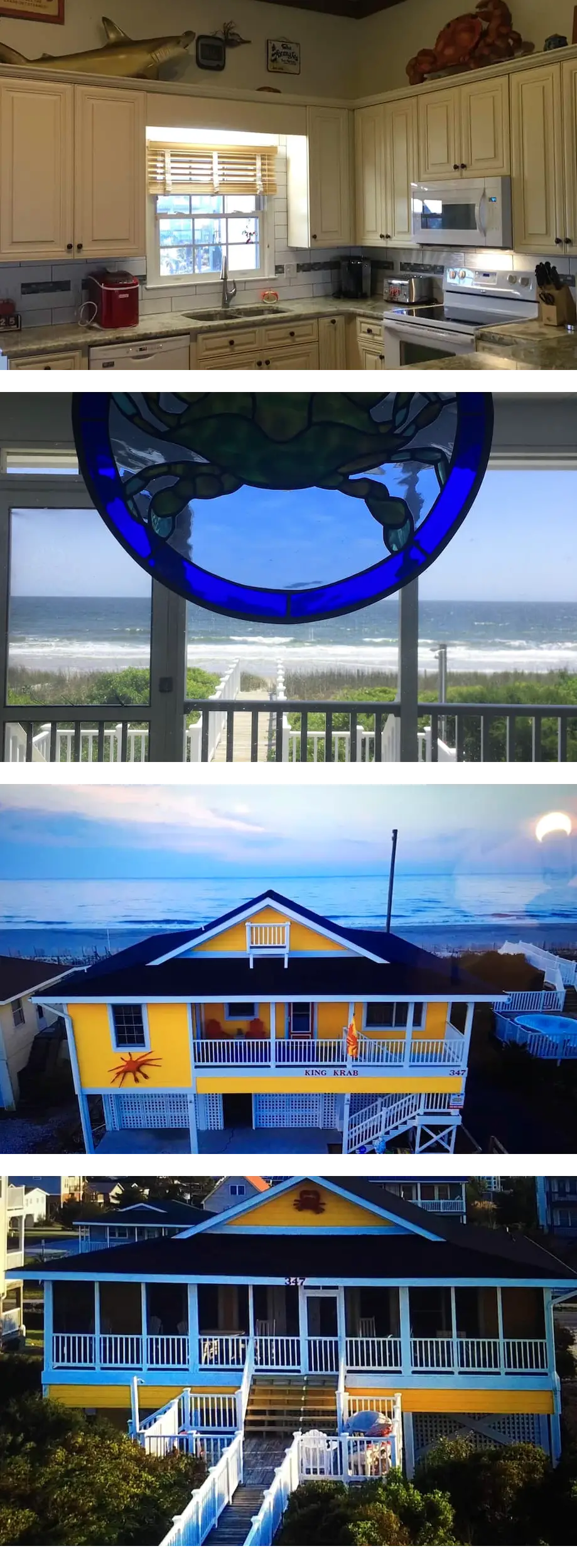 Beach Front Family Home with a NEW Beach!!  Incredible Screened In Porch!