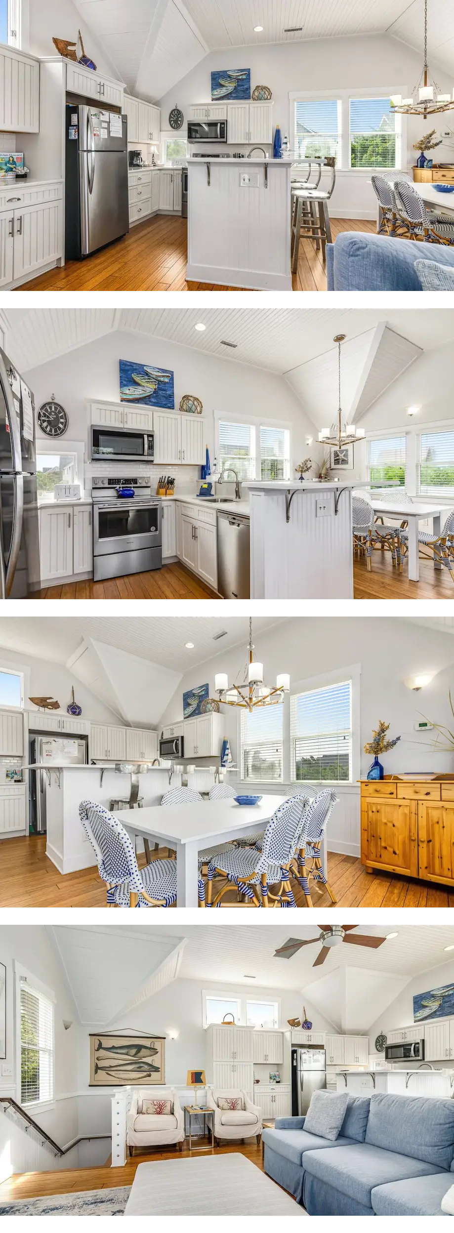 Pet friendly cottage across from beach access, ocean views!