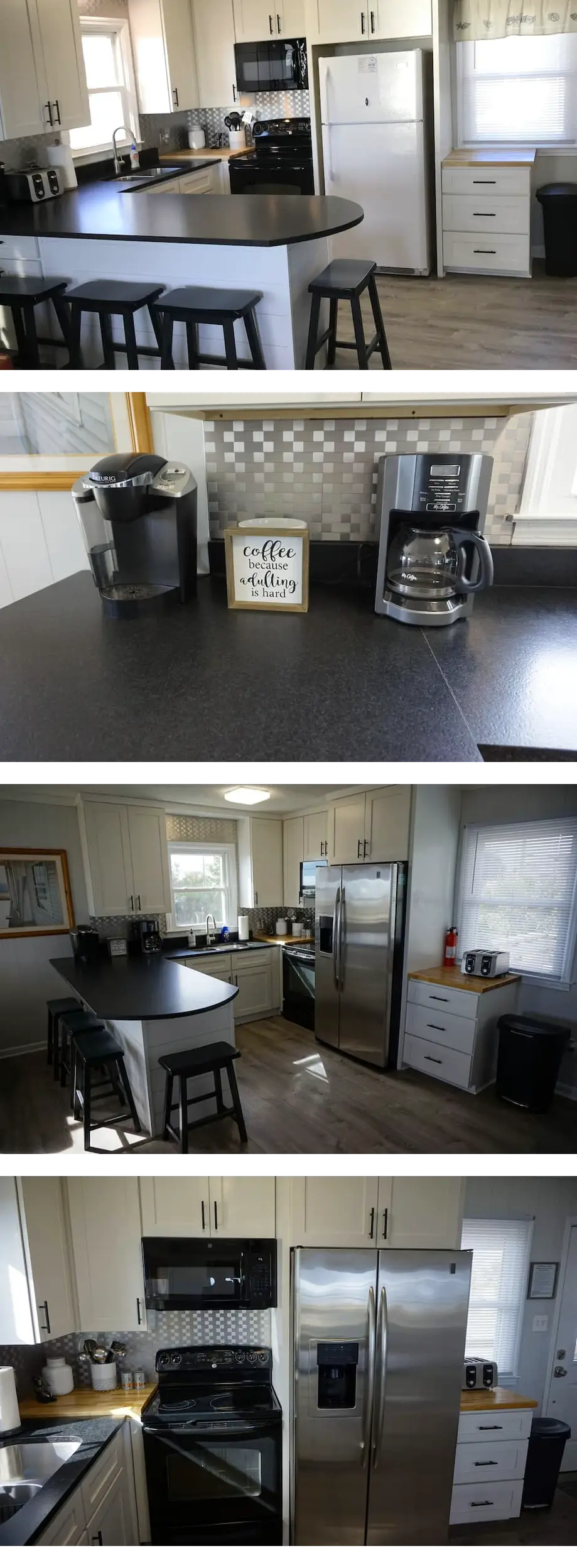 Direct Oceanfront 3 bedroom rustic beach cottage. Great beach memories!