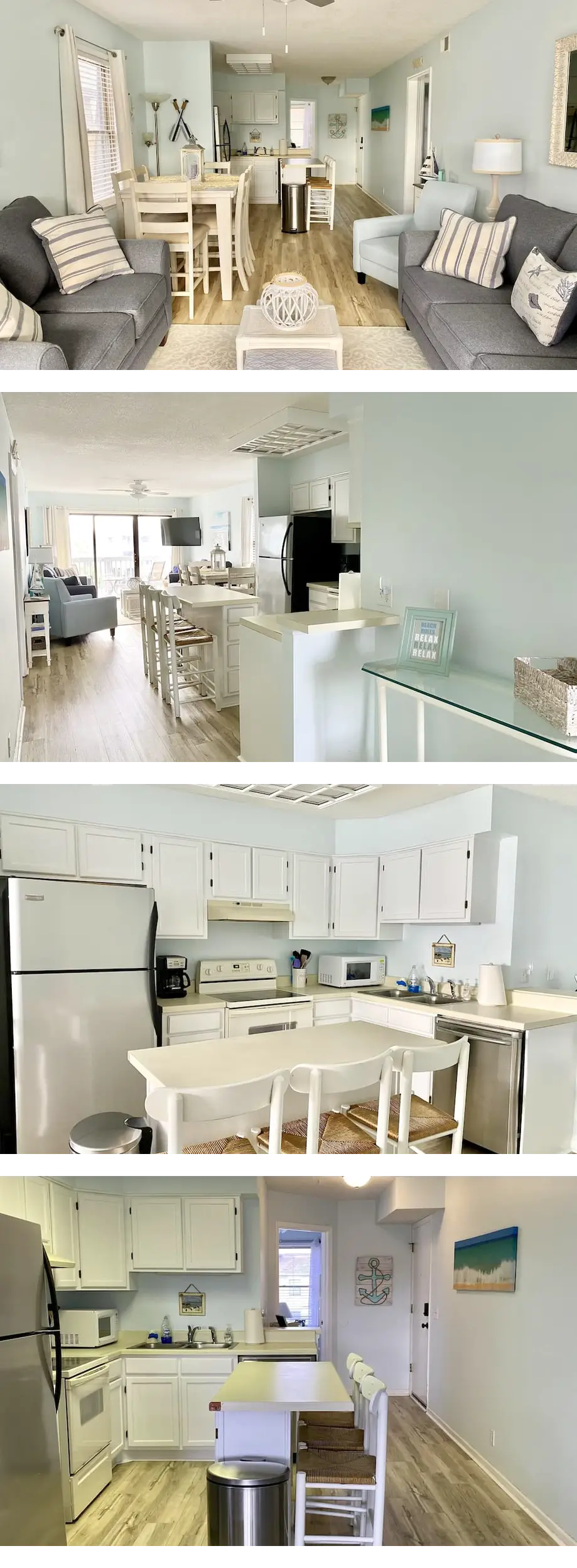 Condo with Ocean Views! Steps to the Sea! Sleeps 10. The complex is oceanfront!