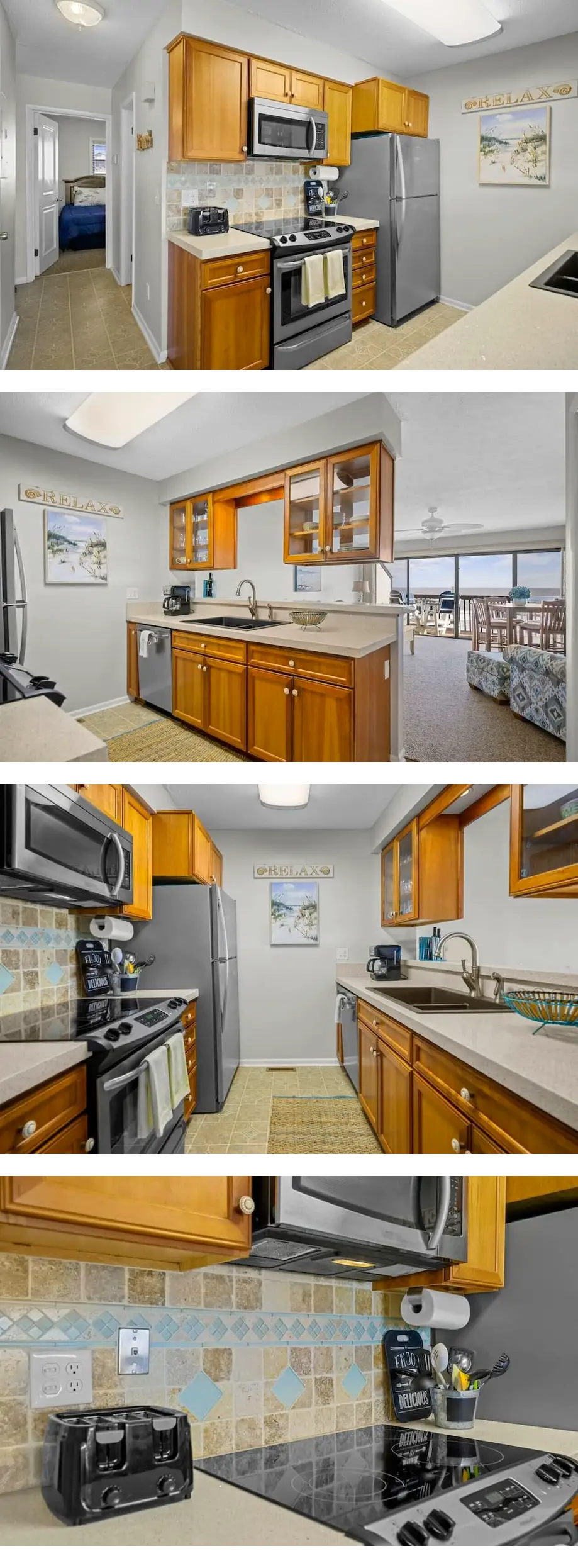 A touch of Paradise Oceanfront Views BBQs & a POOL