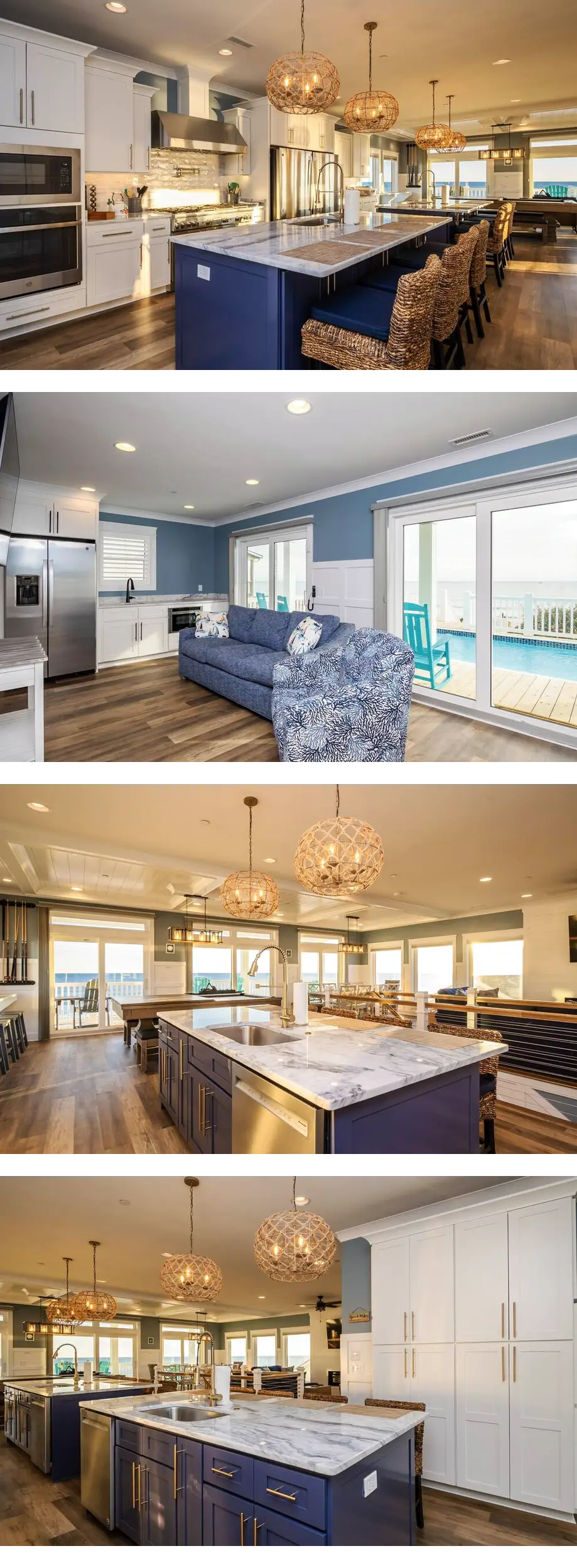 The Sandcastle: Upscale Large Oceanfront Home with Private Pool and Elevator