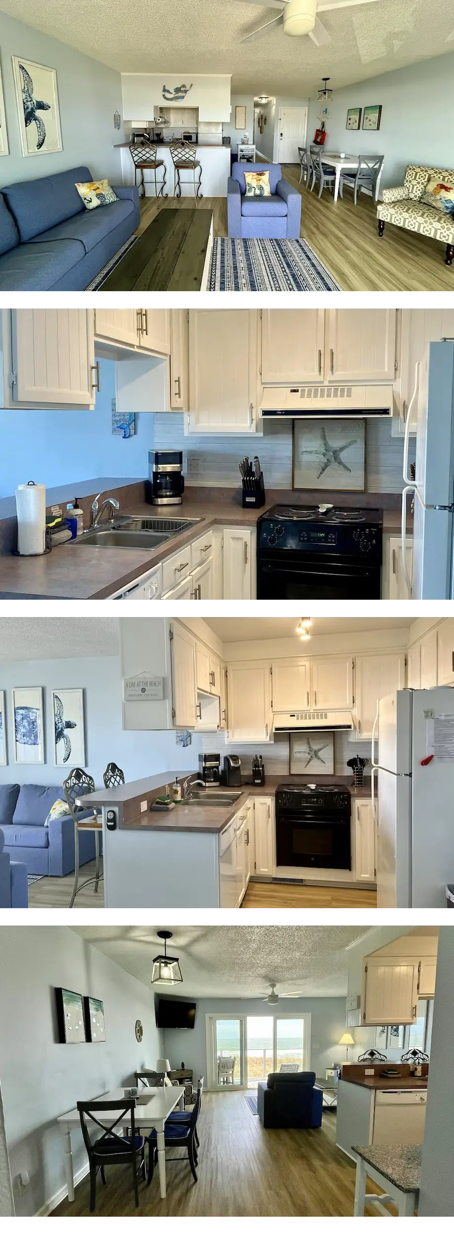 ???????Oceanfront 2BR 2Bath condo, private beach access, perfect location!???????