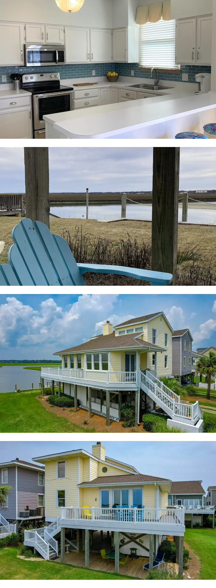 Waterfront! Private dock, West End desirable location. Steps from the beach!