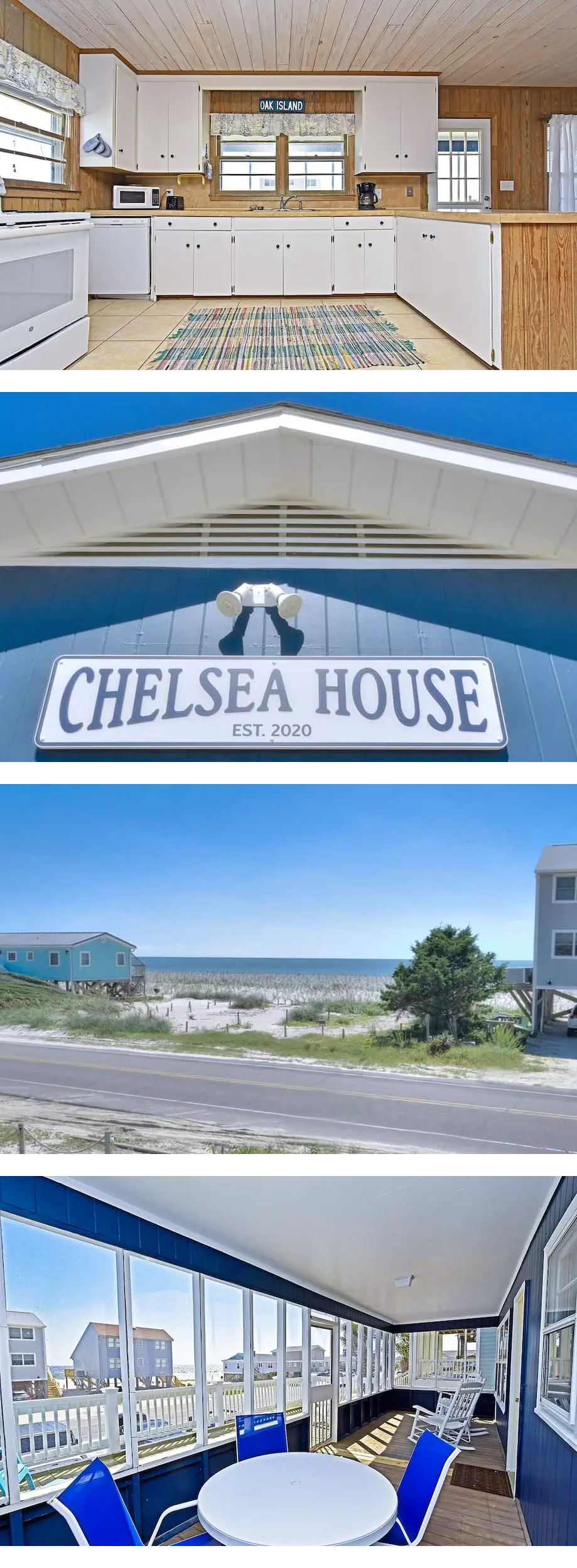 Beautiful 3BR/2BA House - 2nd Row w/ SPECTAULAR OCEAN VIEWS-Sleeps 10