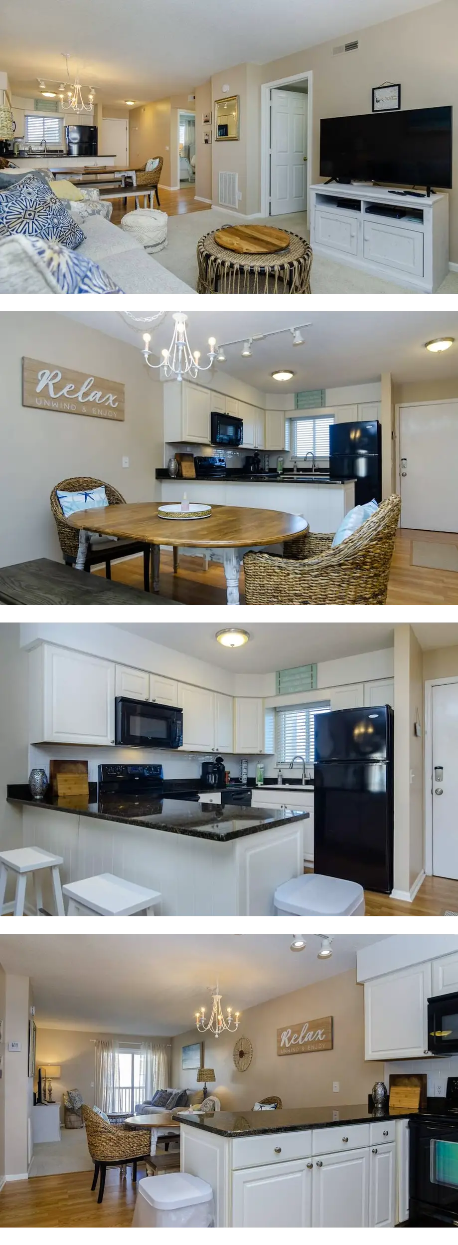 Ocean front condo w view from EVERY window!