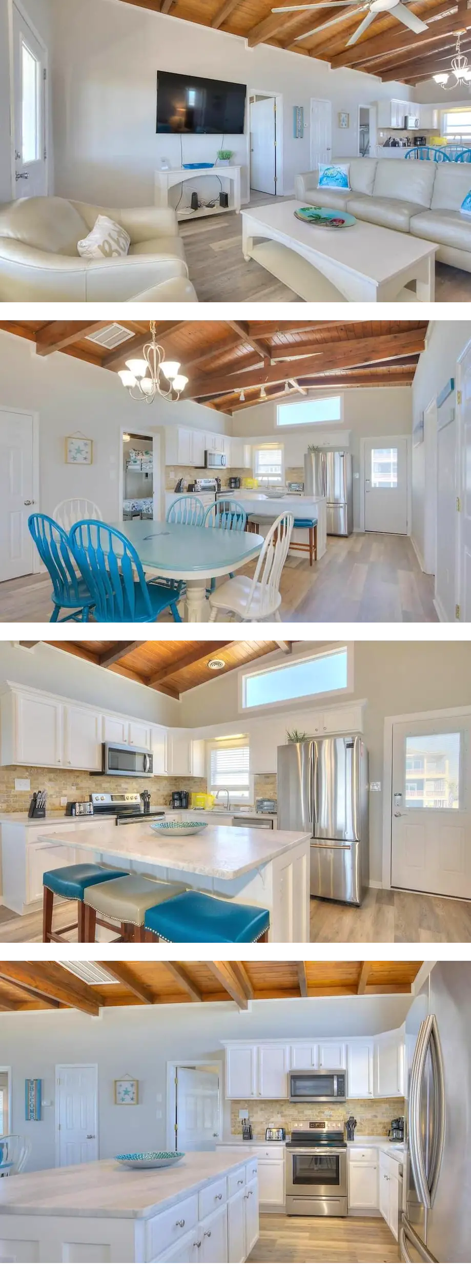 Completely Remodeled,Oceanfront,4BR/2BA Home-Close to Boat Ramp-Sleeps10
