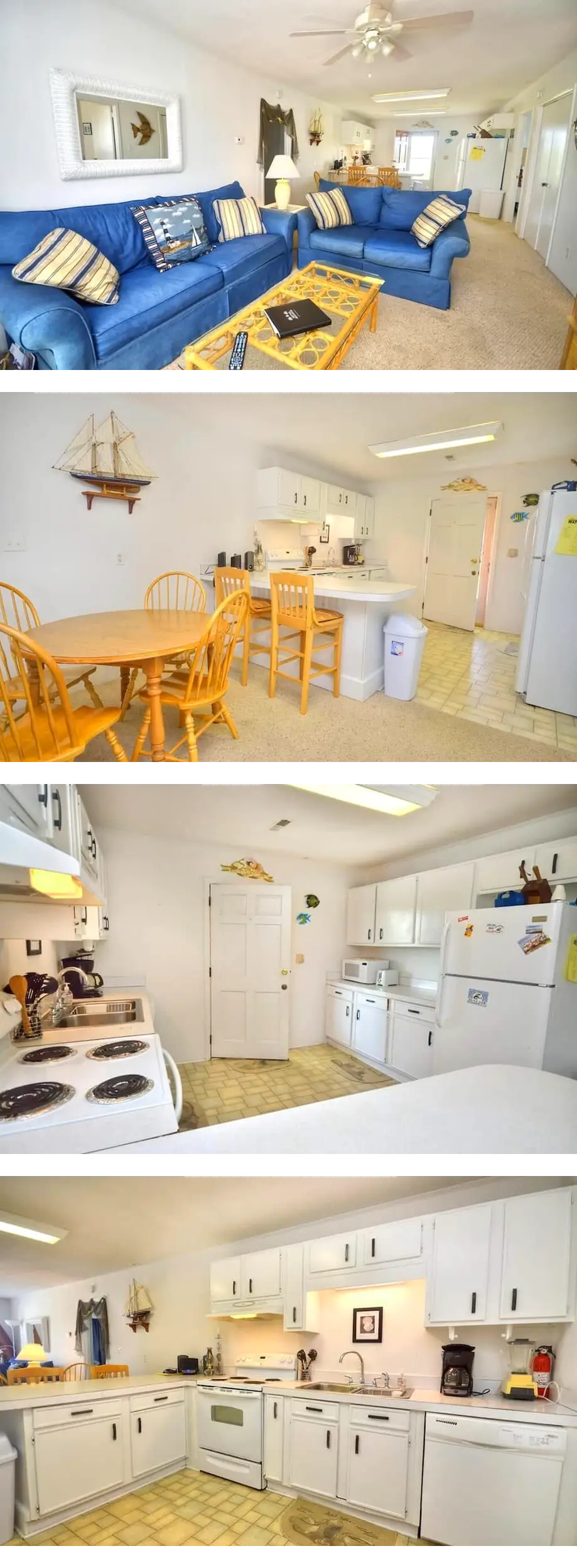 Beautiful, Ocean View 4 Bdrm/2 Bath Beach Cottage Close to Beach!!! Sleeps 9