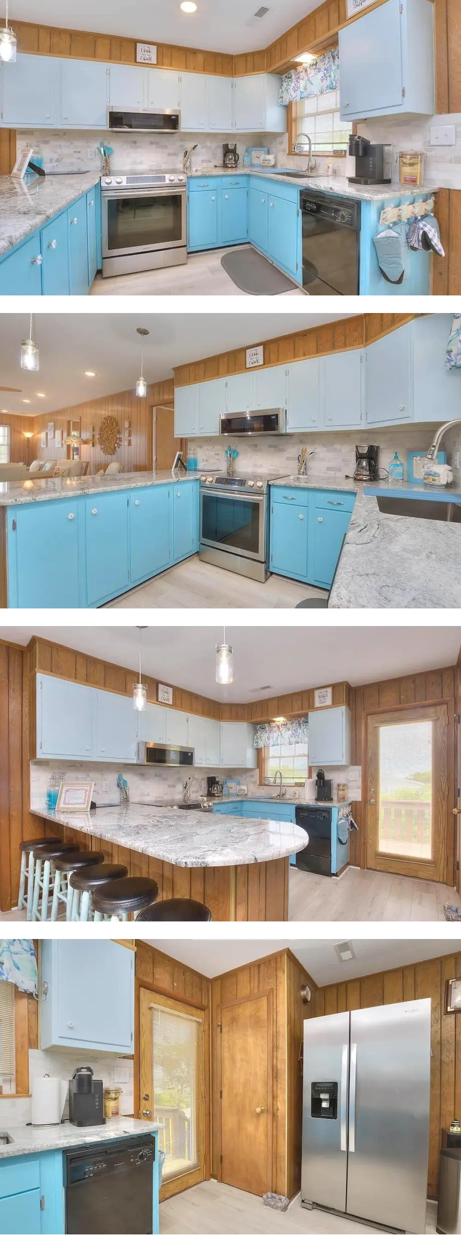 4BR/2BA Home - 2nd Row, Ocean Views, Wal...