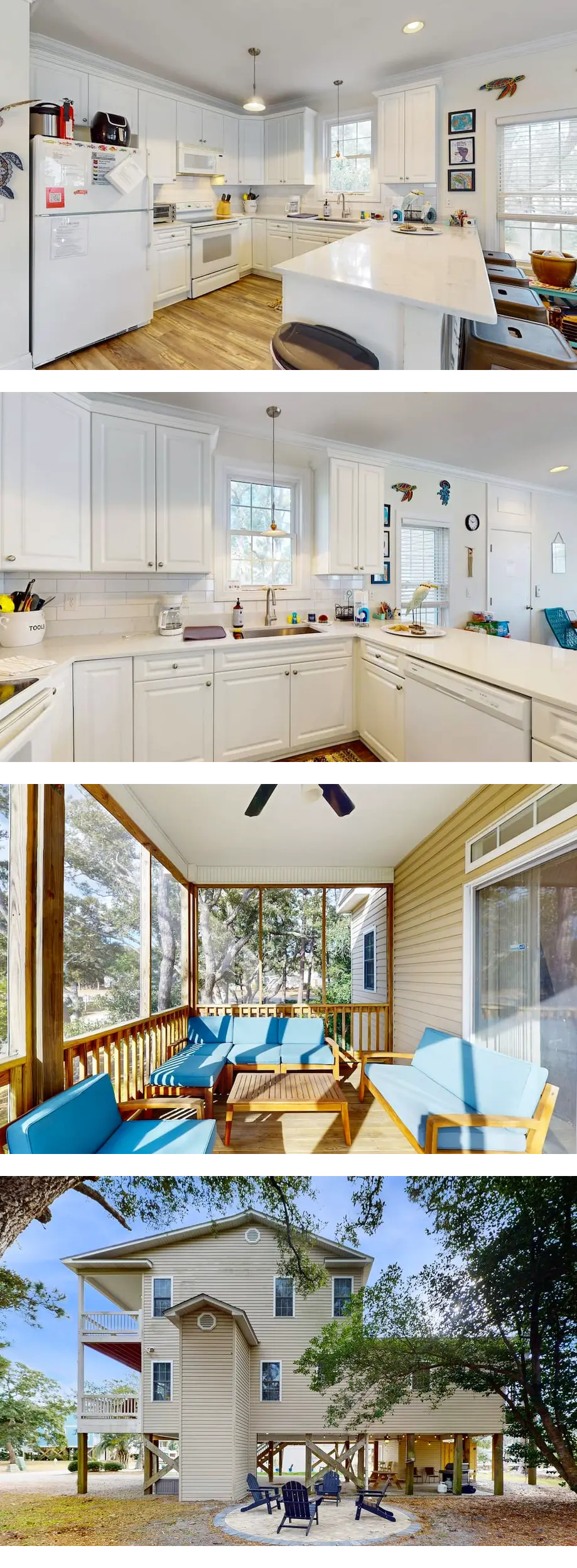 Serene island escape with two balconies & spacious layout - walk to beach