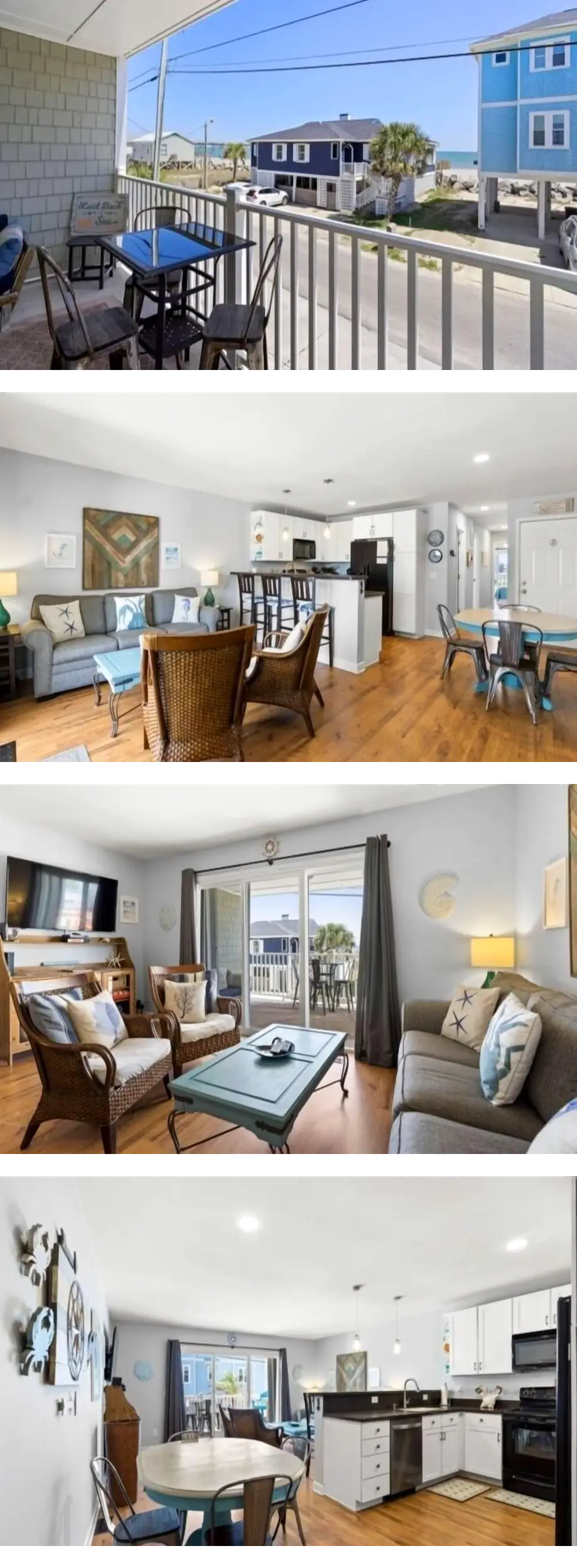 Laid Back By The Sea - Steps from the beach with amazing ocean views.  Parking for 2 included. by RedAwning