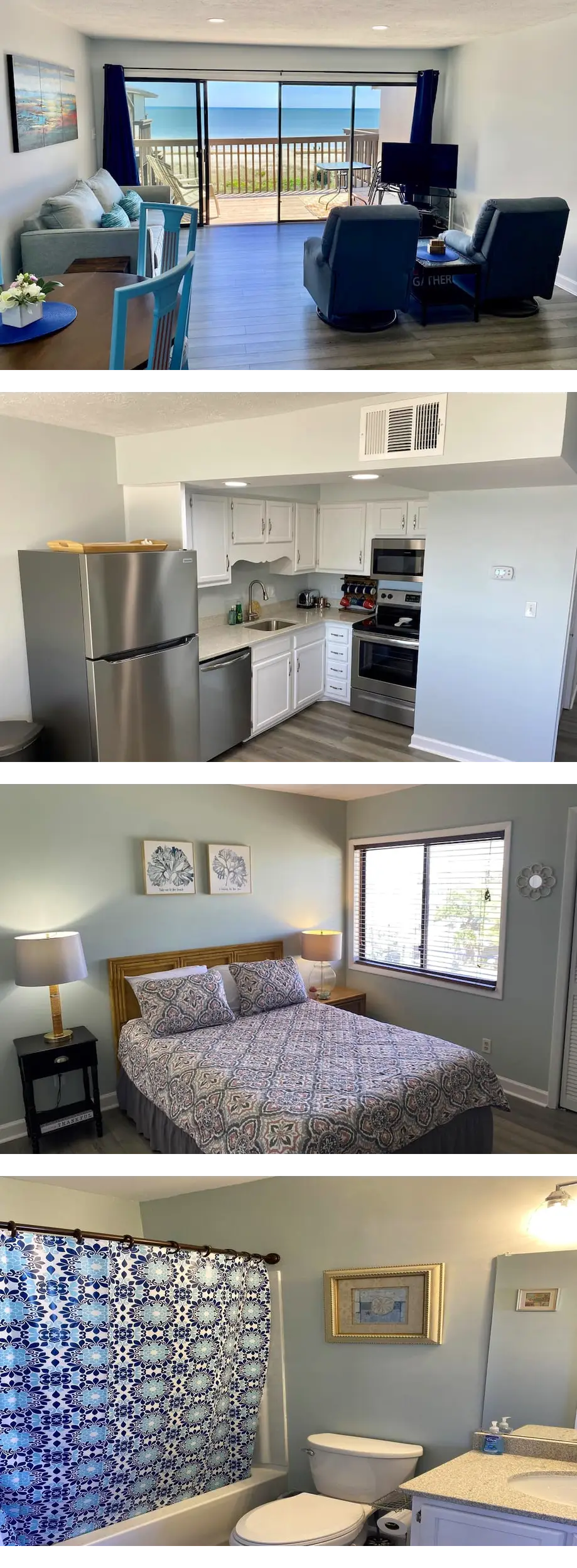 Updated Condo Just Steps from the Beach with Ocean Views