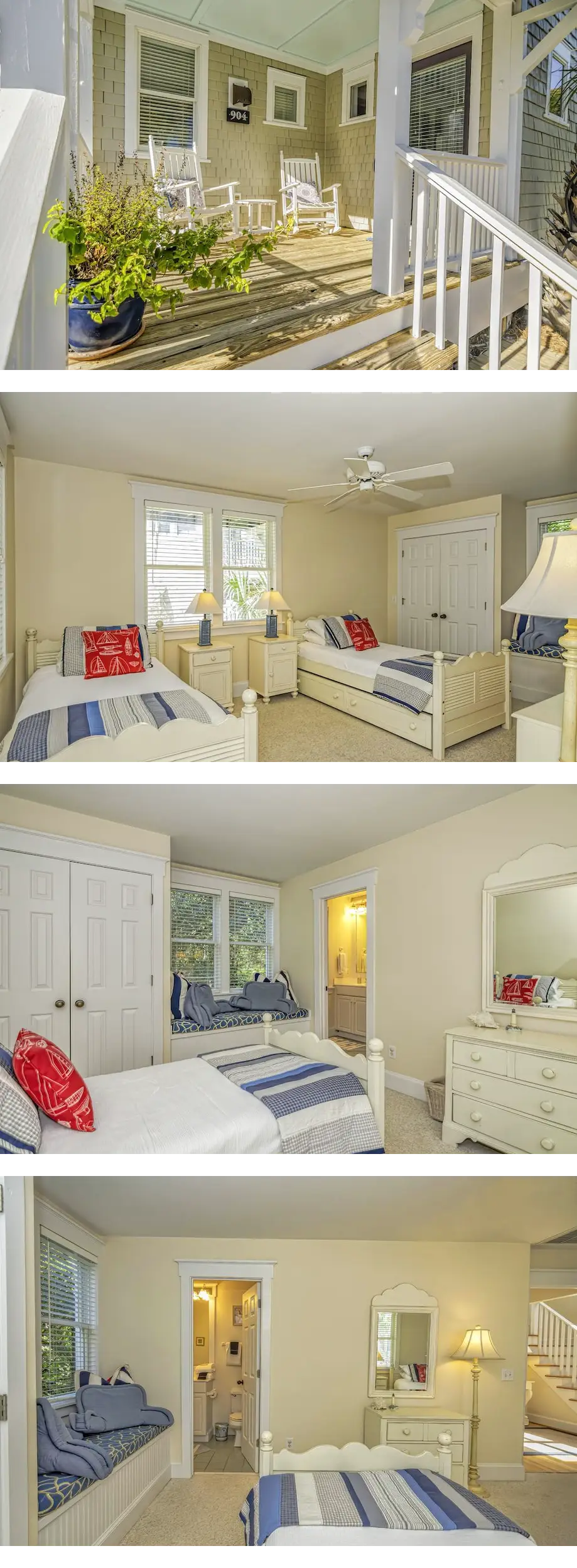 On the dunes of Bramble Reach overlooking Atlantic Ocean! Screened in porch to take in ocean breeze