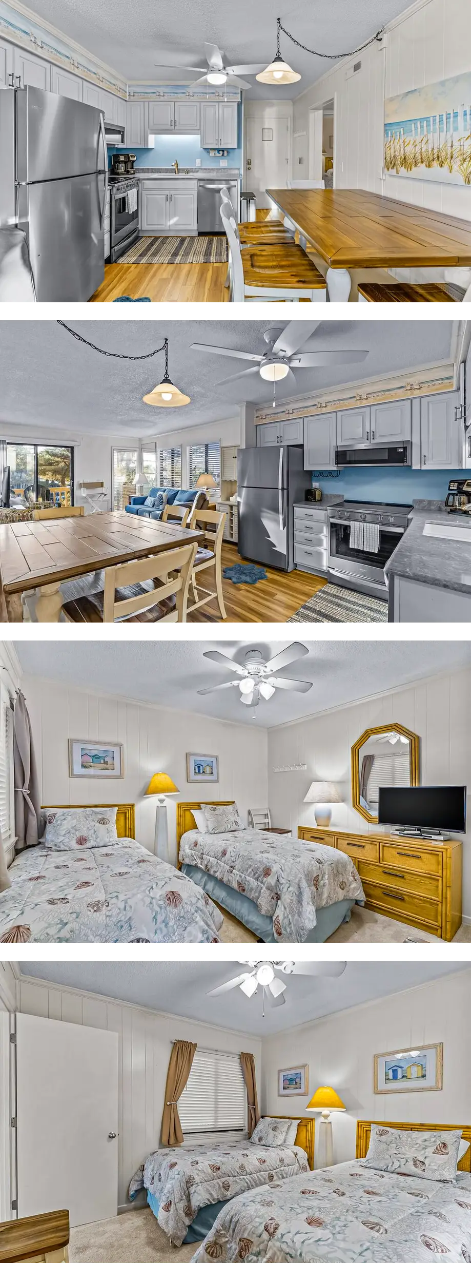 Ocean-view condo in beachfront complex with balcony & outdoor pool