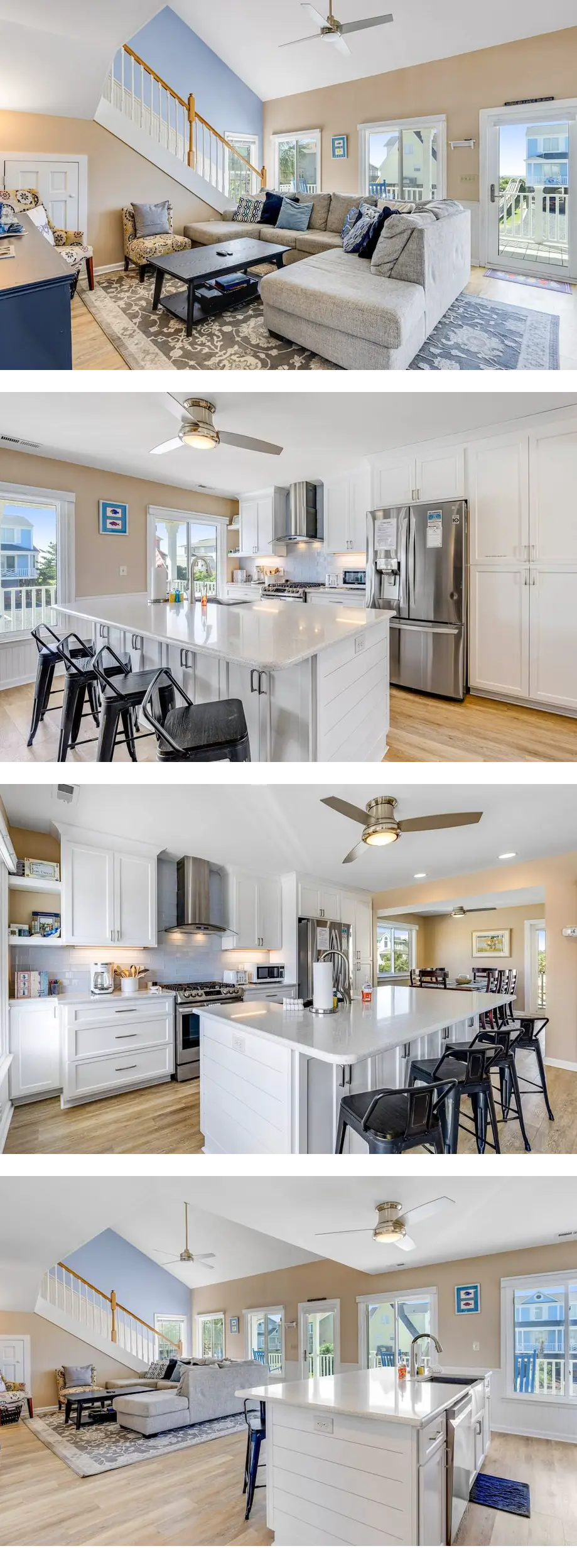 Updated West End home with fenced backyard & direct beach access - dog-friendly