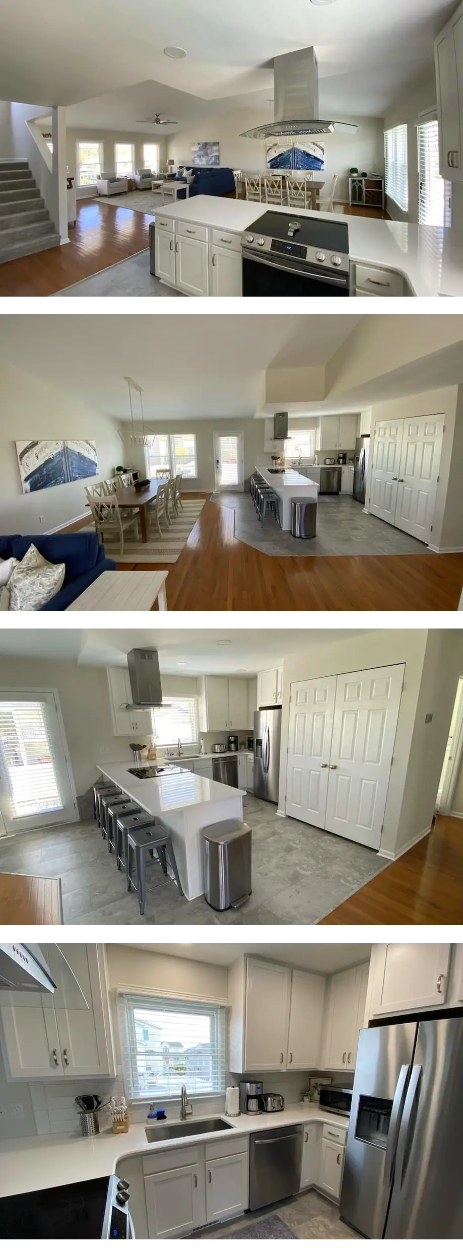 FULLY RENOVATED: pool, walk to beach, water views!