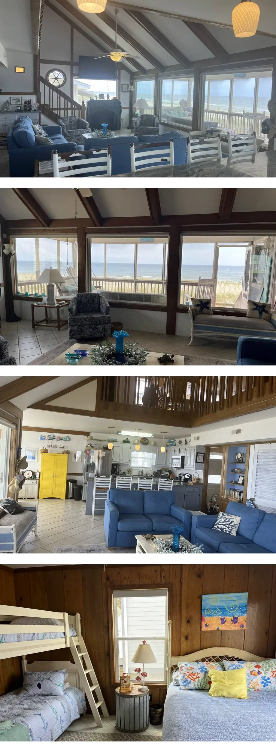 Ocean front home with stunning ocean views-walking distance to Ocean Crest Pier