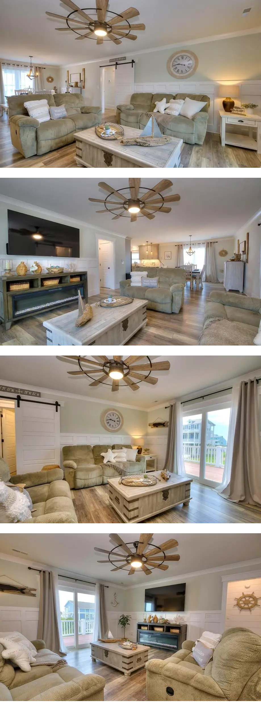 3 BR/2BA Home - Ocean Views, Walk to Beach/Shops/Dining, Sleeps 6
