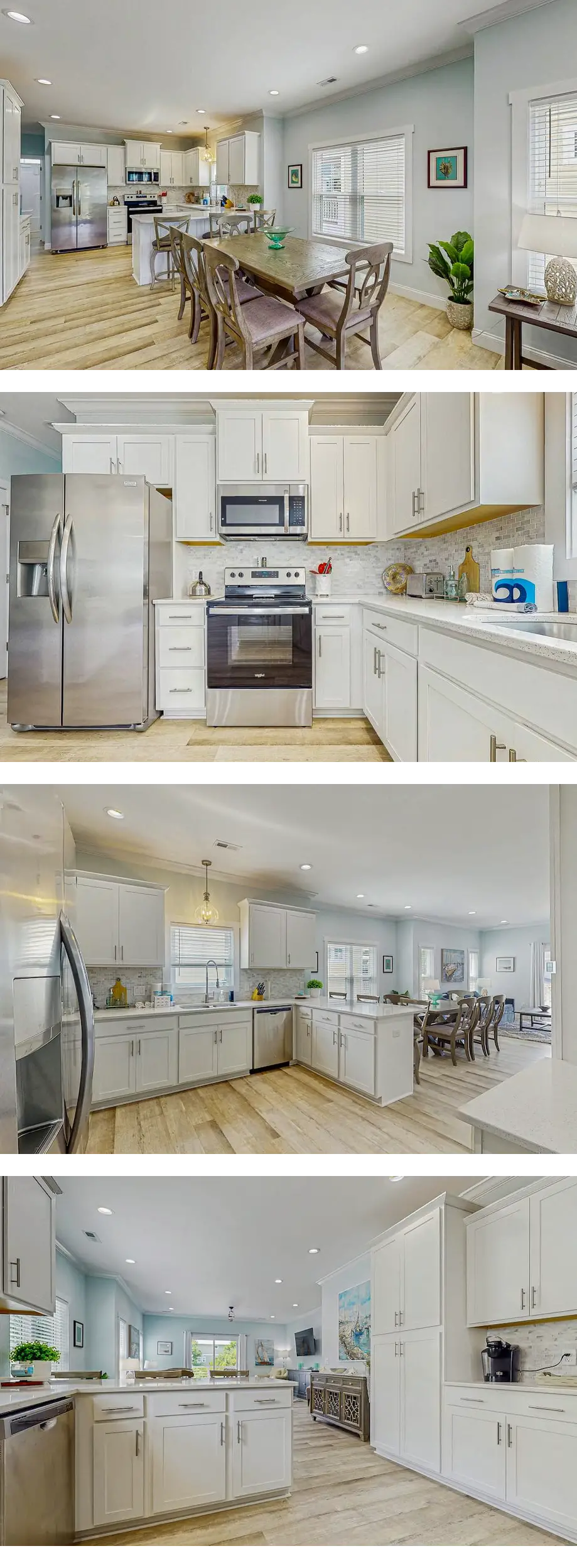 Updated duplex near the beach with open ...