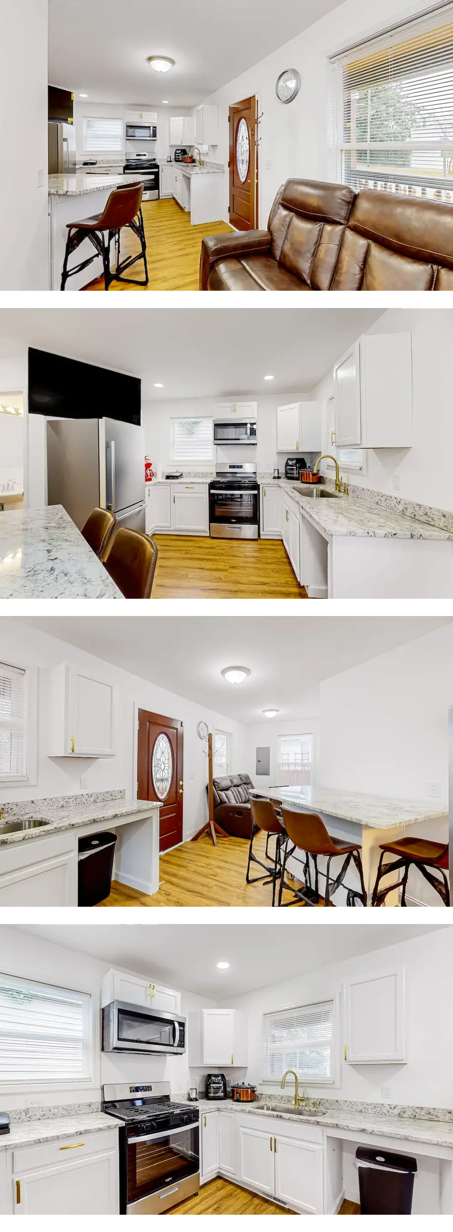Perfectly located home walking distance from downtown with smart TVs & W/D