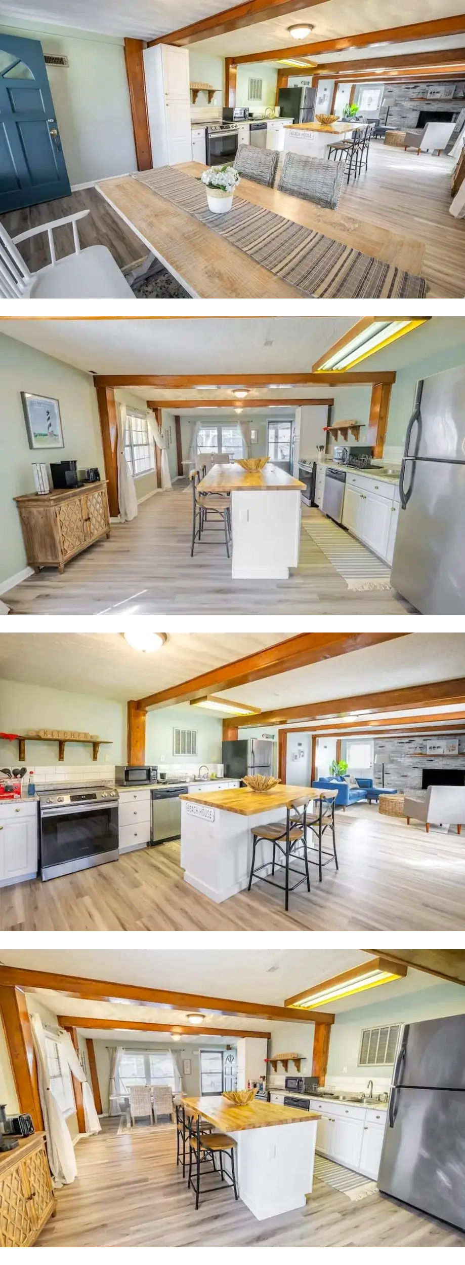 Beach Daze Duplex - Unit B! Fenced-in backyard! Pets Welcome! 5 Blocks to beach!