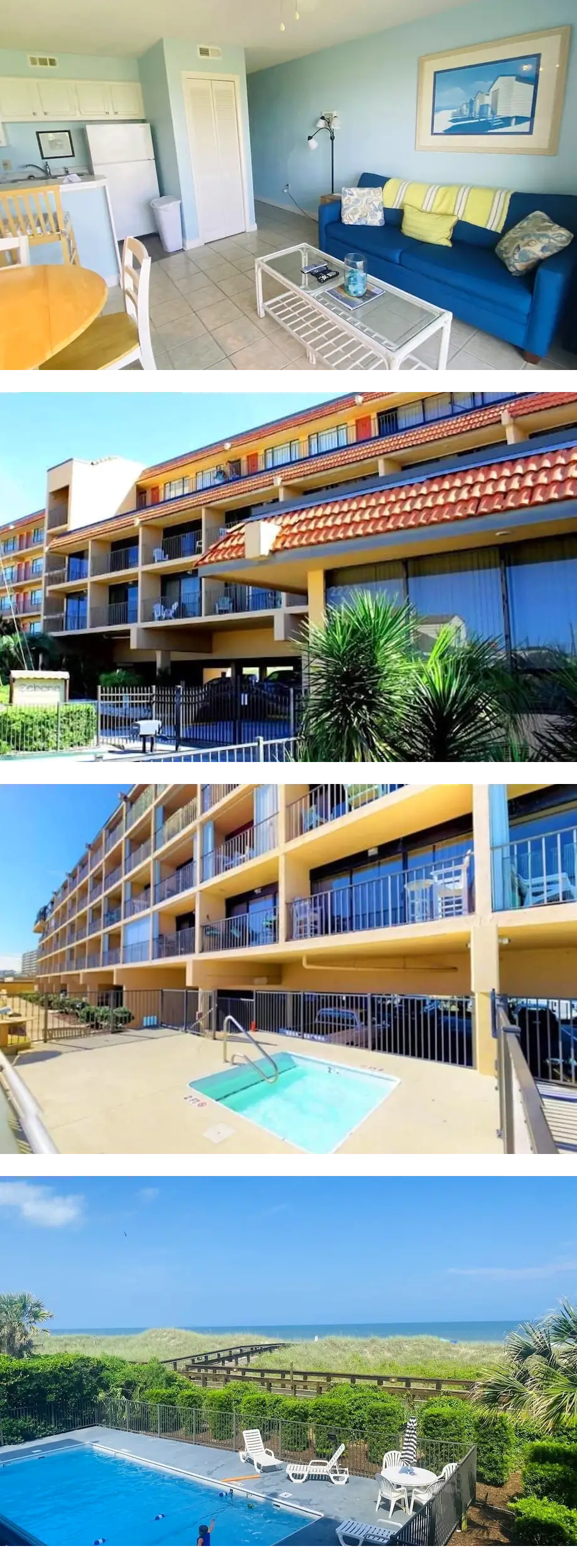 Cabana De Mar # 128 - Oceanfront Premier Boardwalk Property