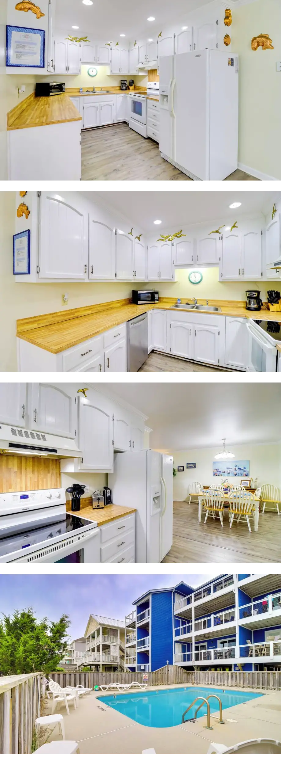Oceanfront Carolina Beach Condo, Steps to Shore!
