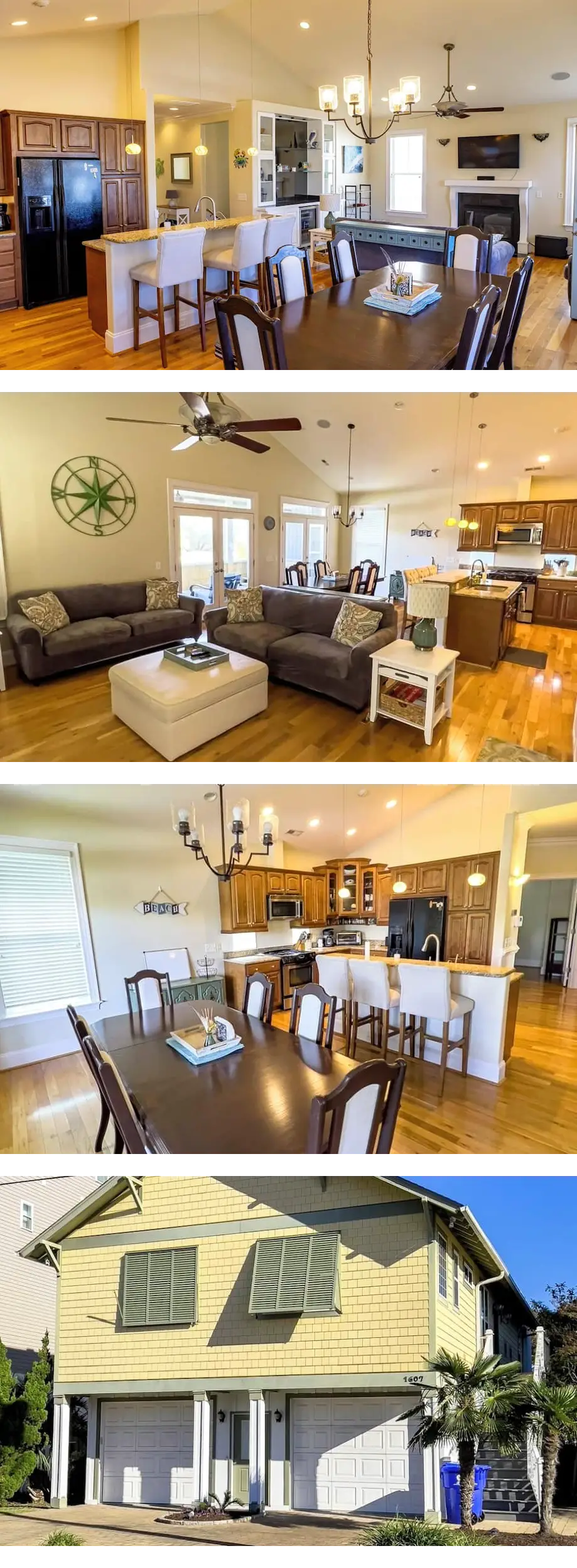 Lovely and spacious detached home with garage less than a mile from the beach!