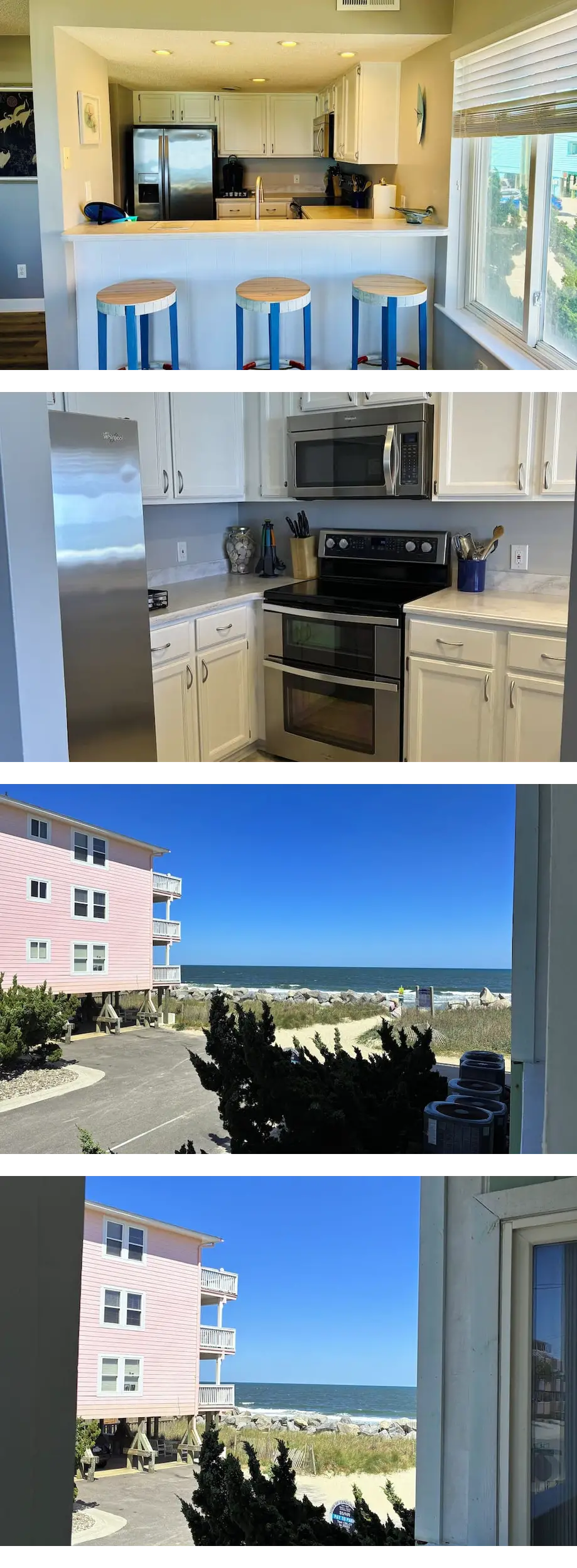 Oceanfront 2 bedroom condo with pool in Carolina Beach