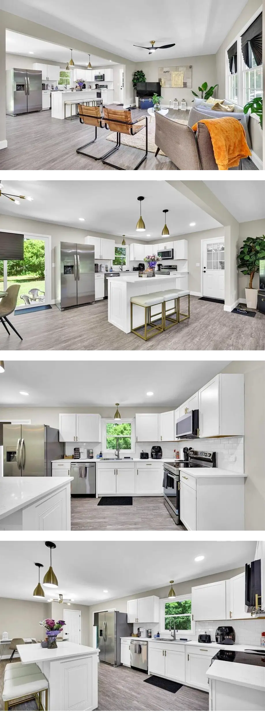 Bright & Cozy 3BR Escape/2 Baths/Sleeps8...