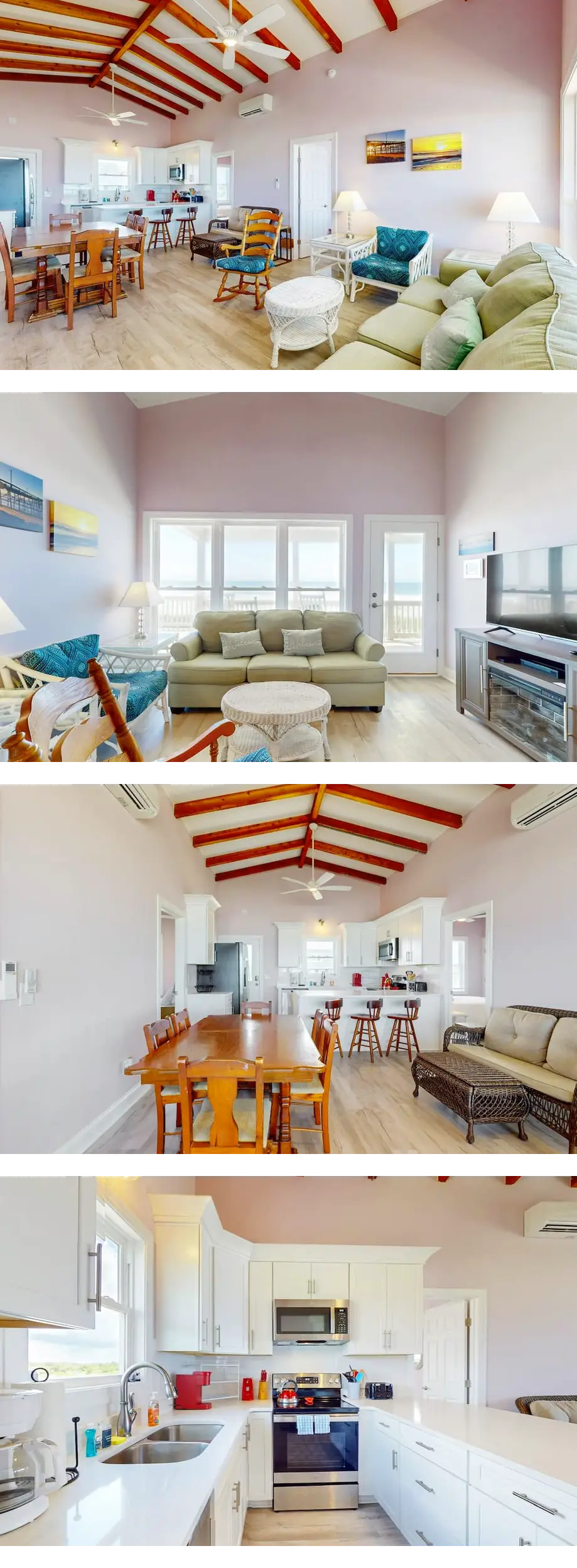 Dog-friendly waterfront house with beach...