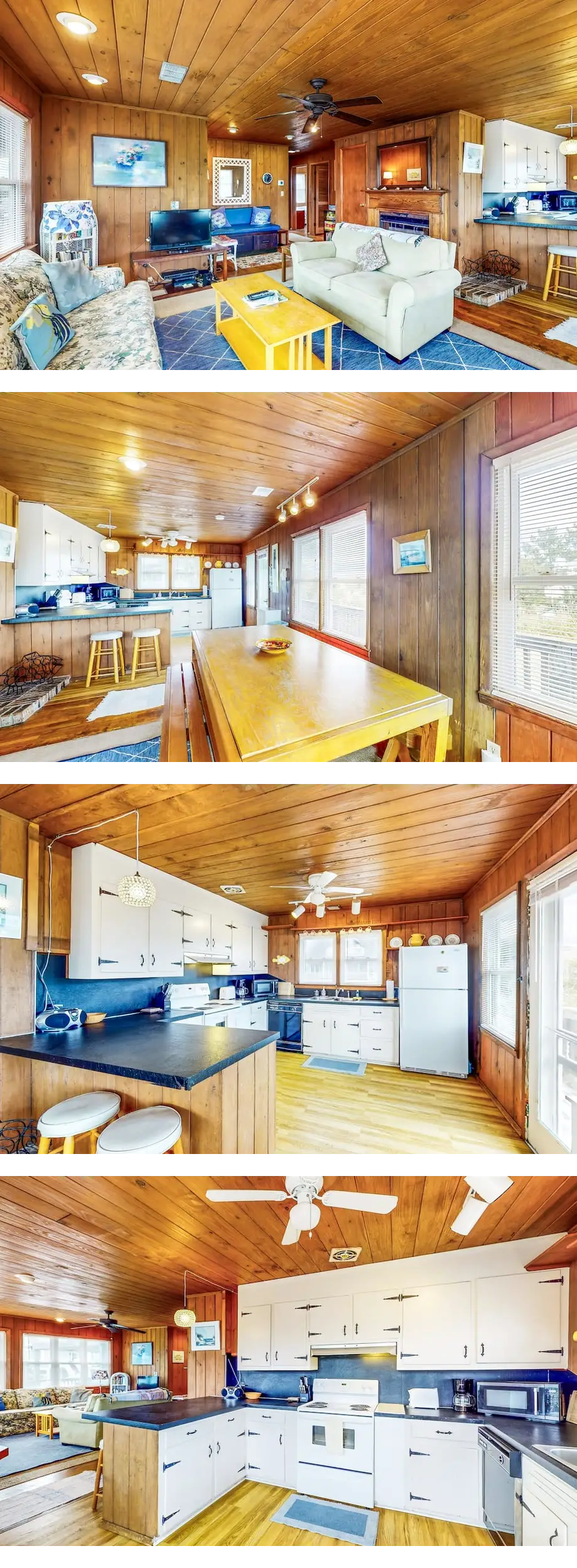 Breezy cottage across from beach access ...