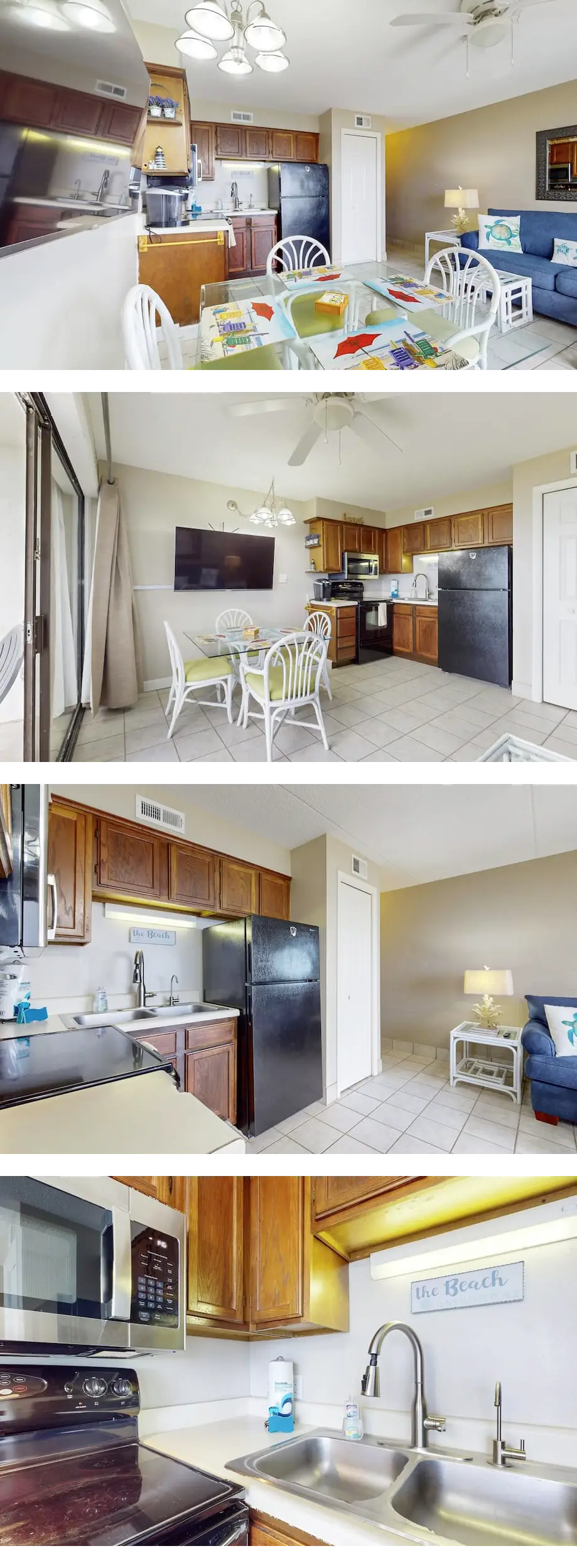 Oceanfront condo with shared pool, kiddi...