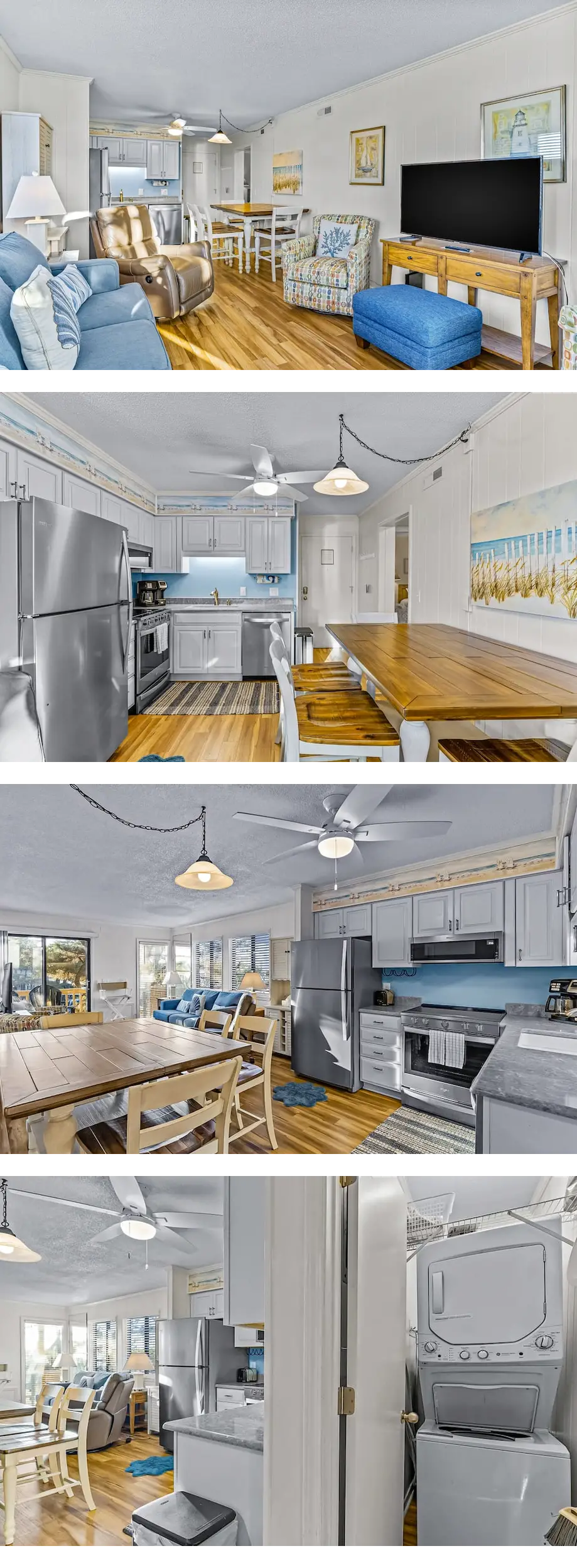 Ocean-view condo in beachfront complex w...