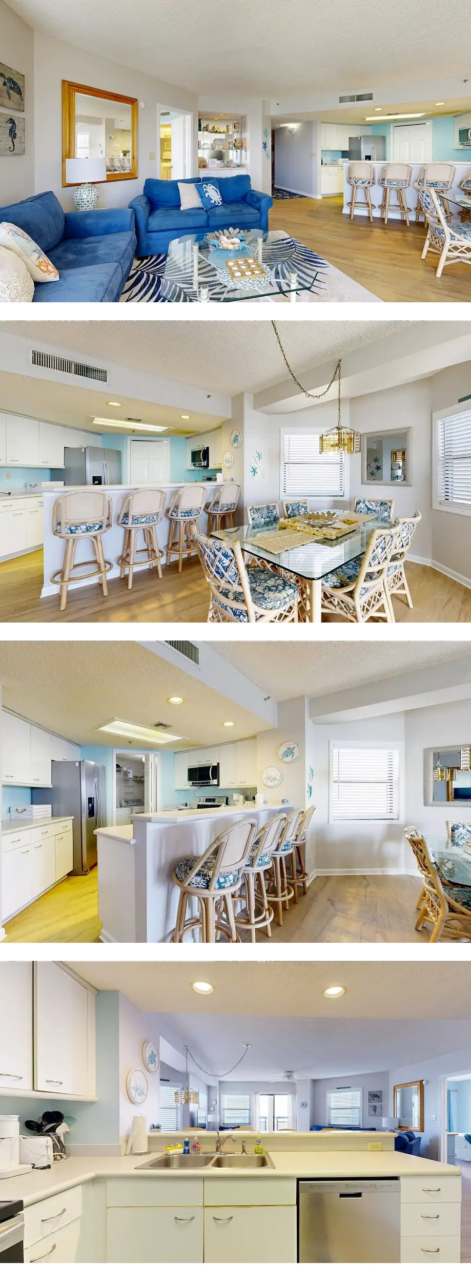 Oceanfront home with direct beach access...