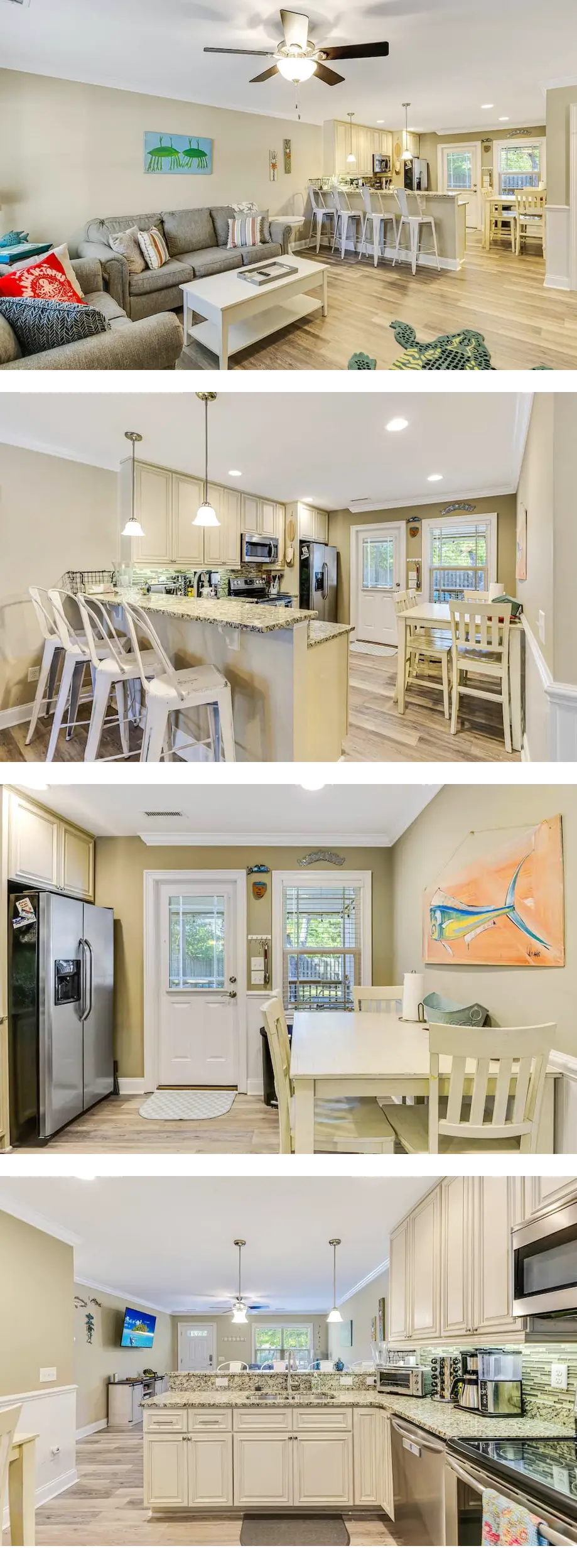 Cozy Home With Fenced In Back Yard and F...