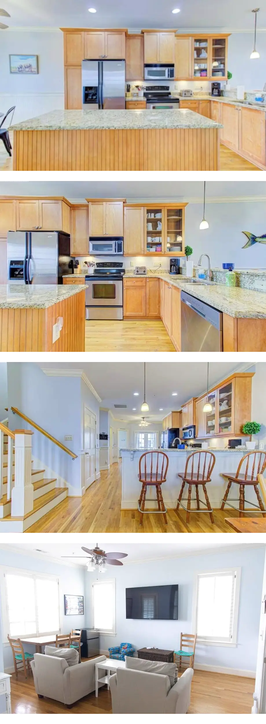 Spacious 7BR Beachside Townhome w/Ocean ...