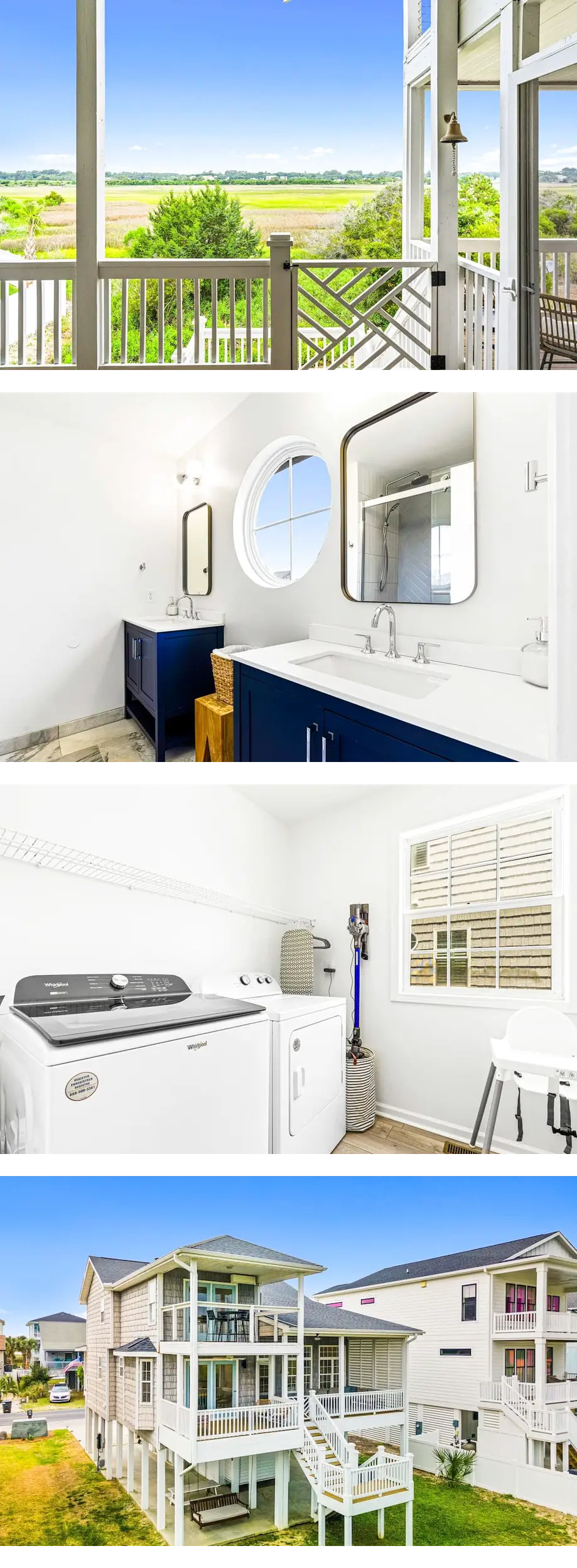 180° Marsh Views • 2-Min Walk to Beac...