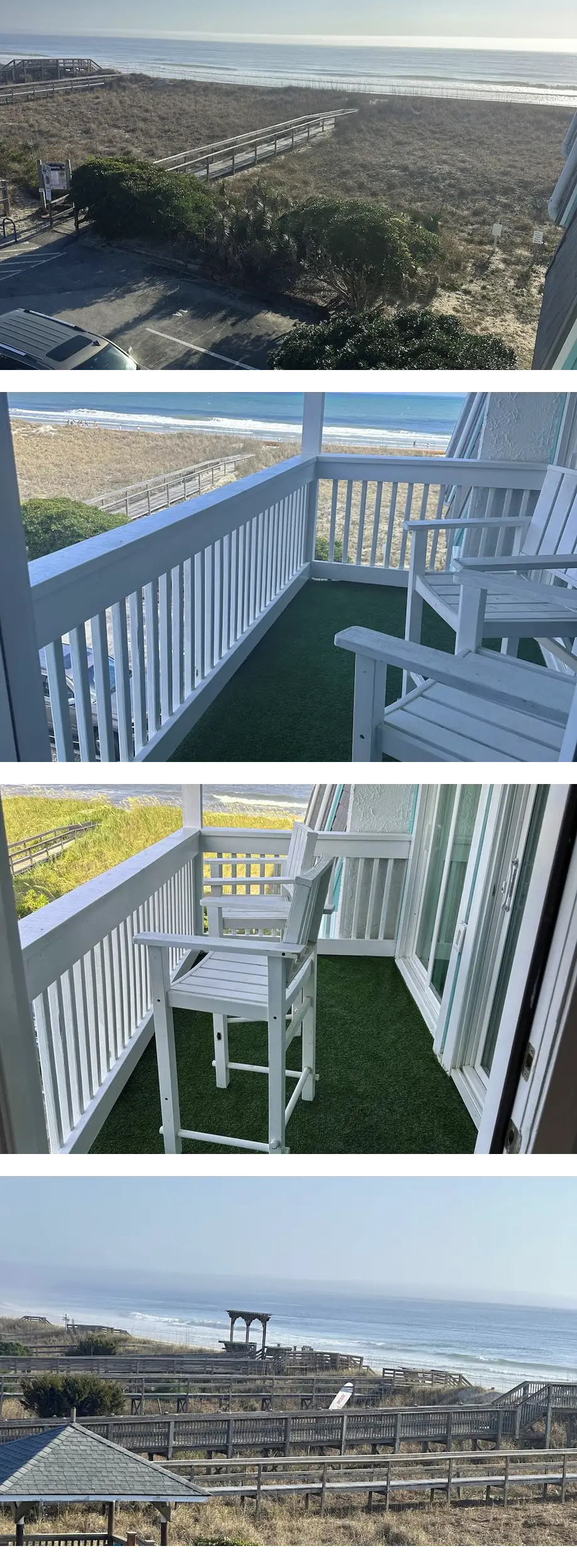 Newly renovated 2-bedroom beach front co...