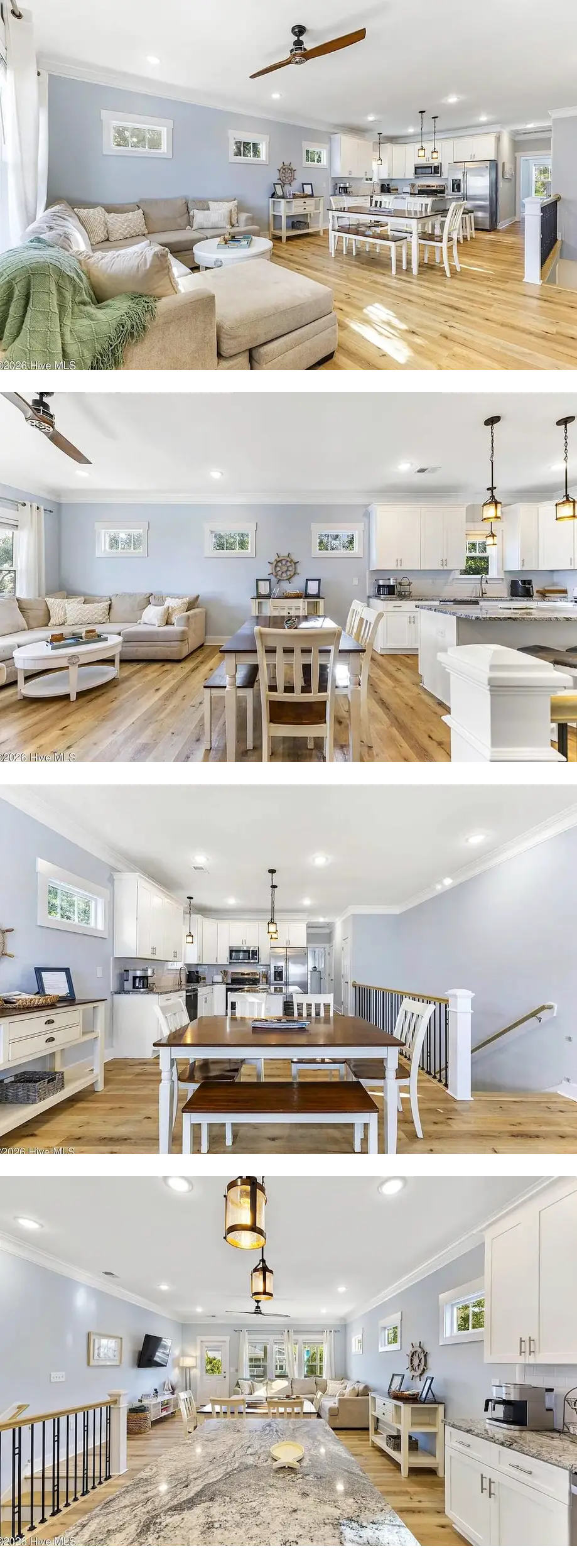 3 bedroom home, only steps to the beach,...