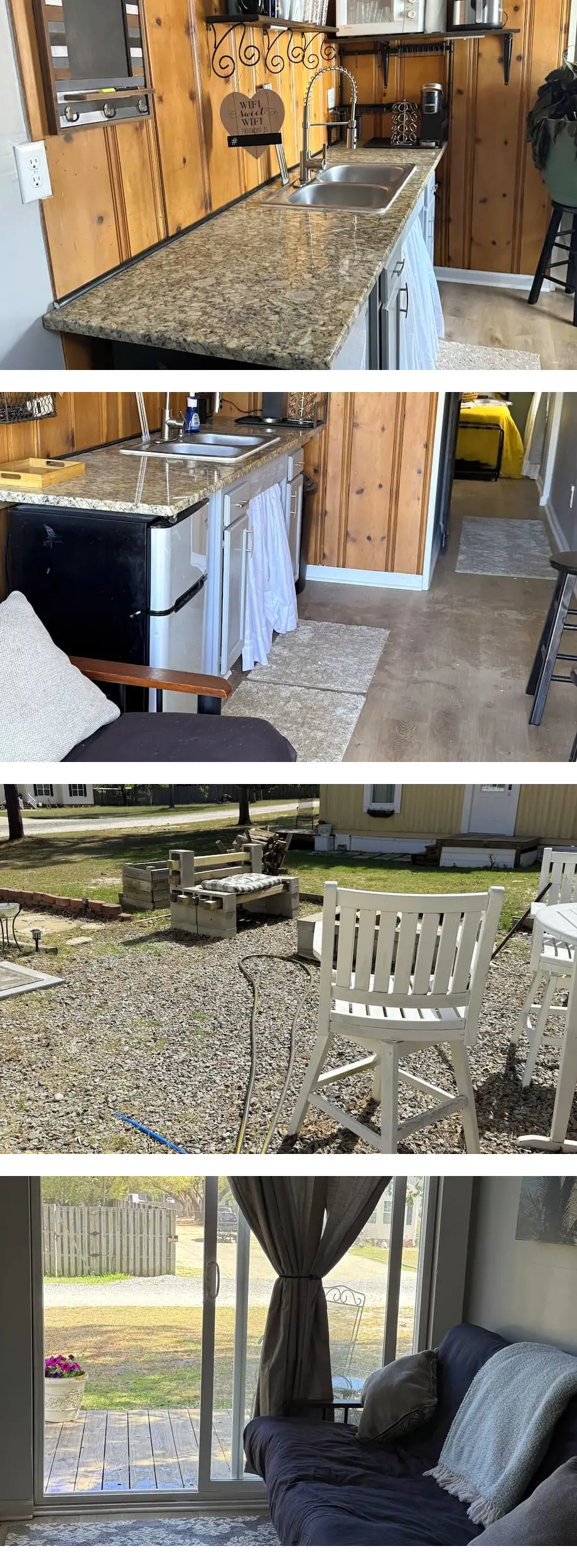 Quaint container home on private road 1b...