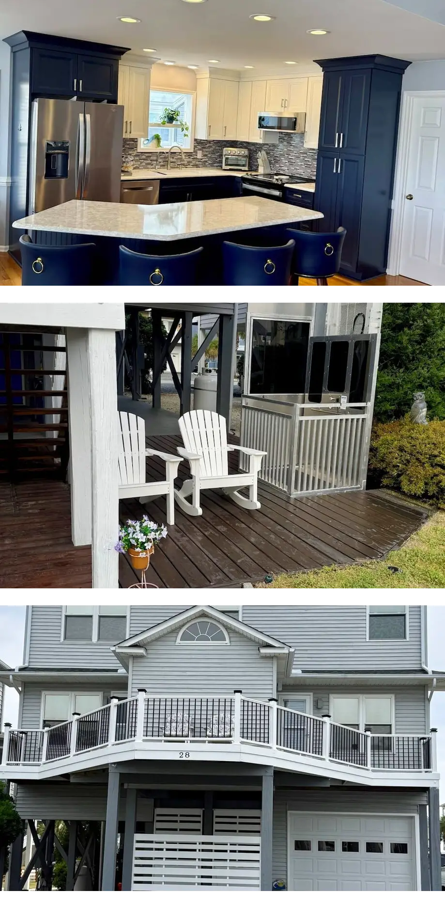 5 min walk to the beach luxury 4 bedroom...